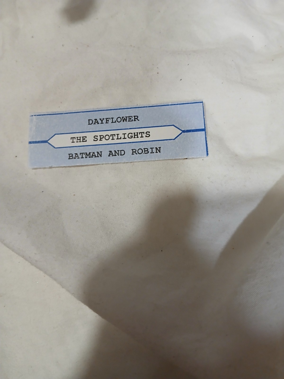 The spotlights jUKEBOX TITLE STRIP .FREE SHIPPING IN U S