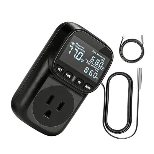 Grey Temperature Controller