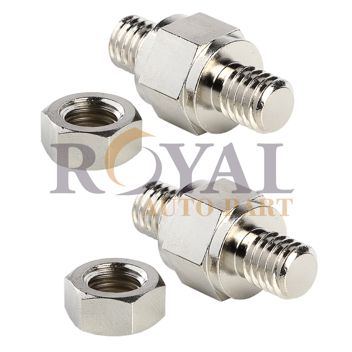 (2) Side Mount Replacement Battery Post Terminal 3/8 16 Standard Stud GM Truck