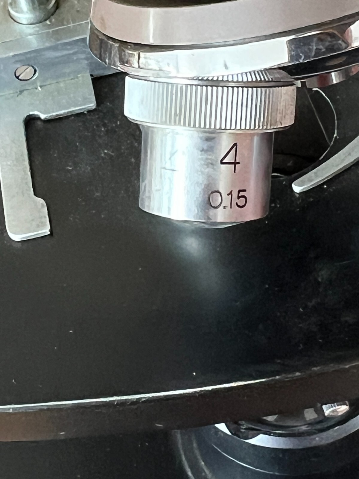 Vintage Swift No. 652415 Microscope with 4 Lenses