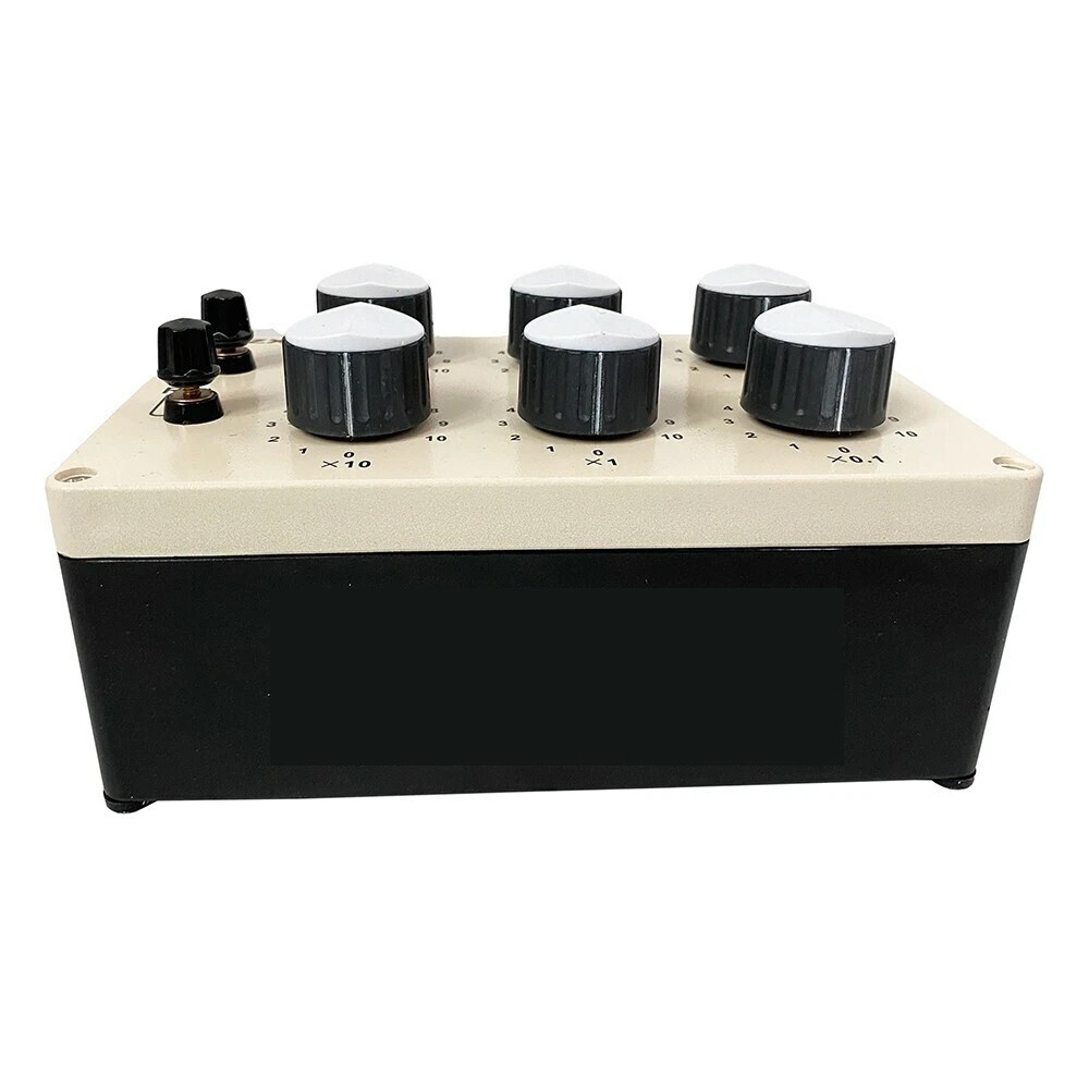 Precision Adjustable DC Resistance Box Resistor DC Decade Resistance Box