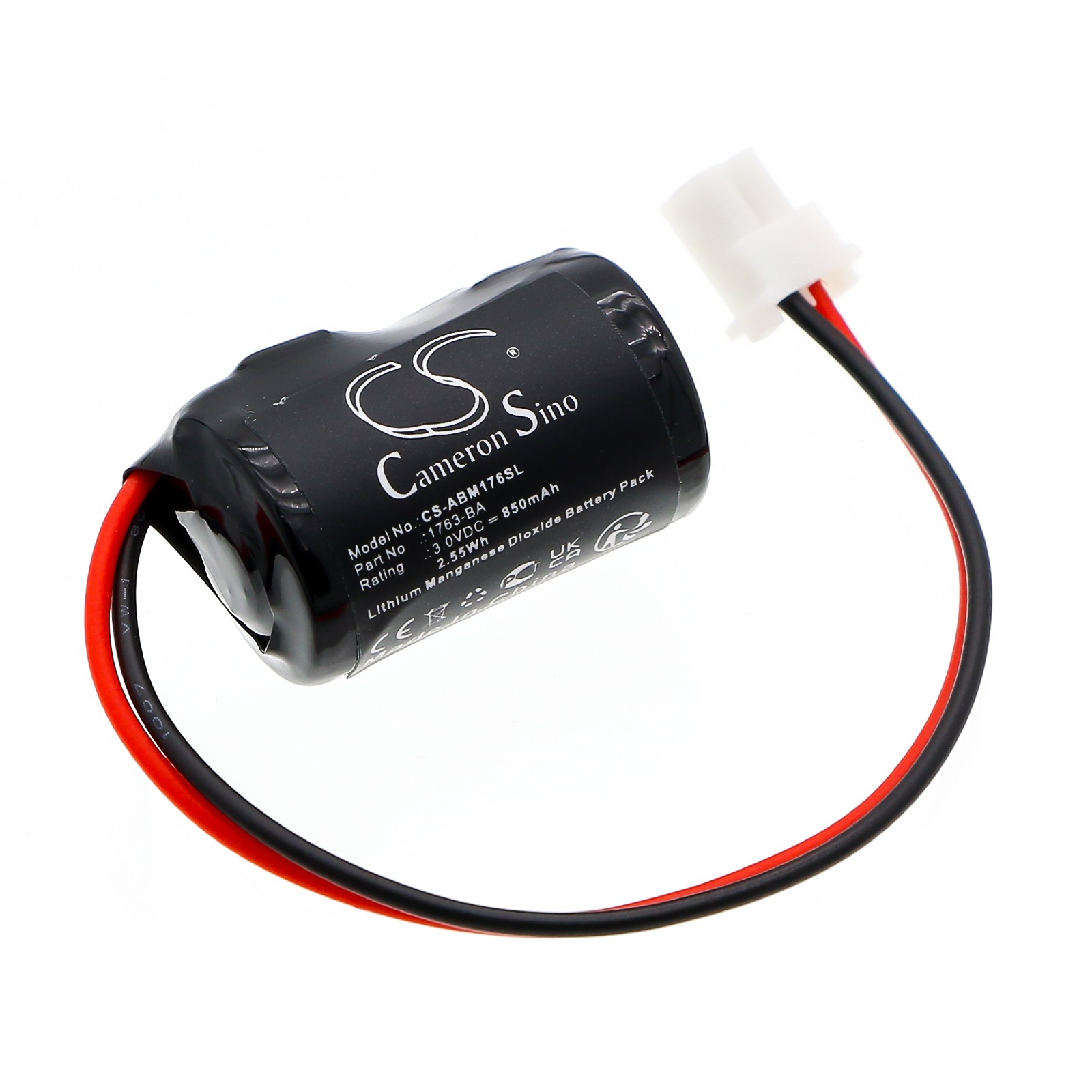 Battery for Allen Bradley MicroLogix 1100 P/N: 1763-BA,CR14250SE-AB,EBPLC-295