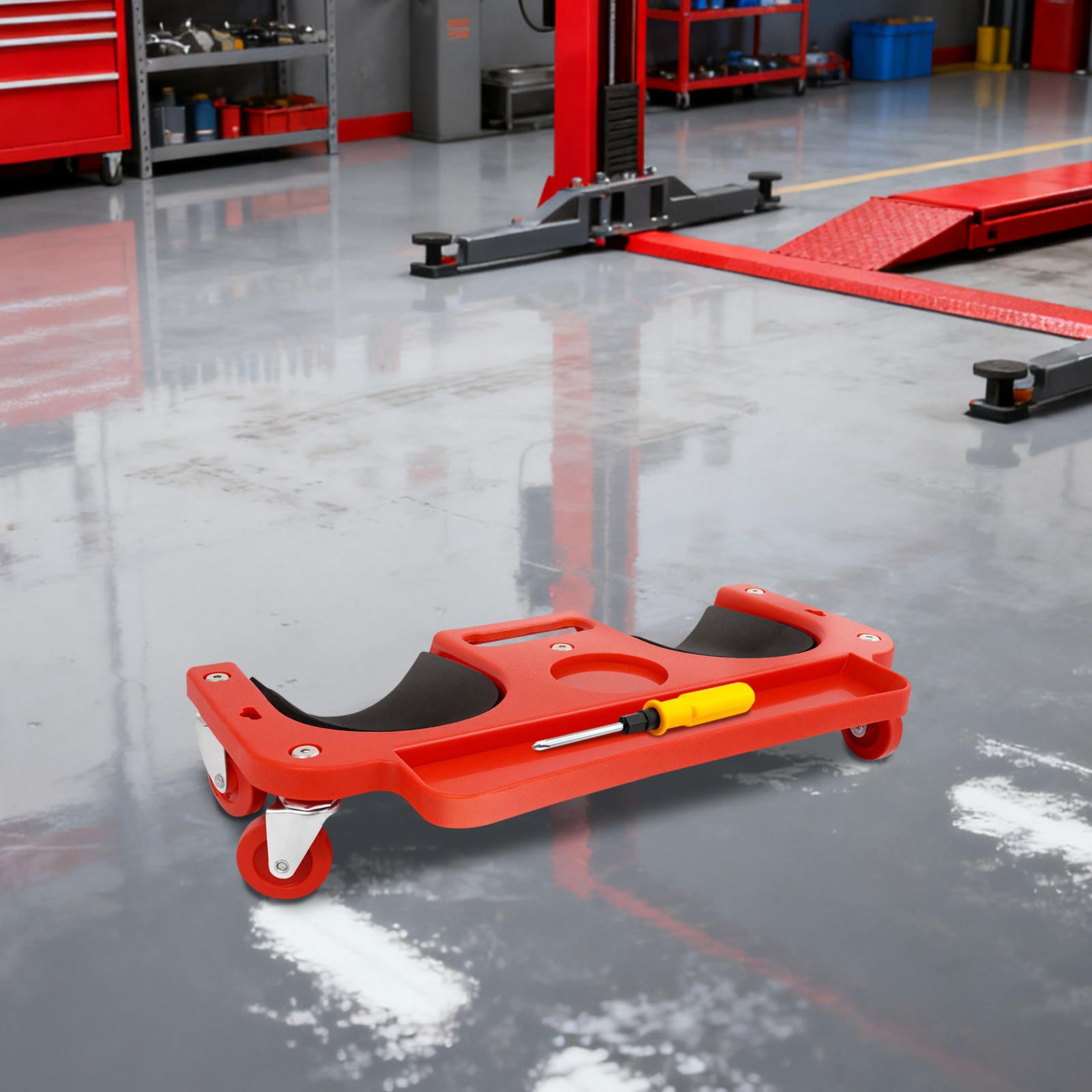 Rolling Knee Pads Platform with Wheels for Easy Mobility and Comfort