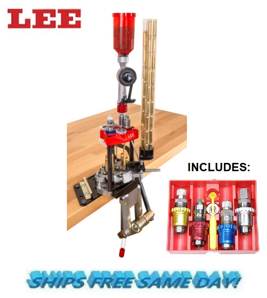 Lee Six Pack Pro 6000 Progressive Press for 44 Special, 44 MAG with 4 DIES, New!