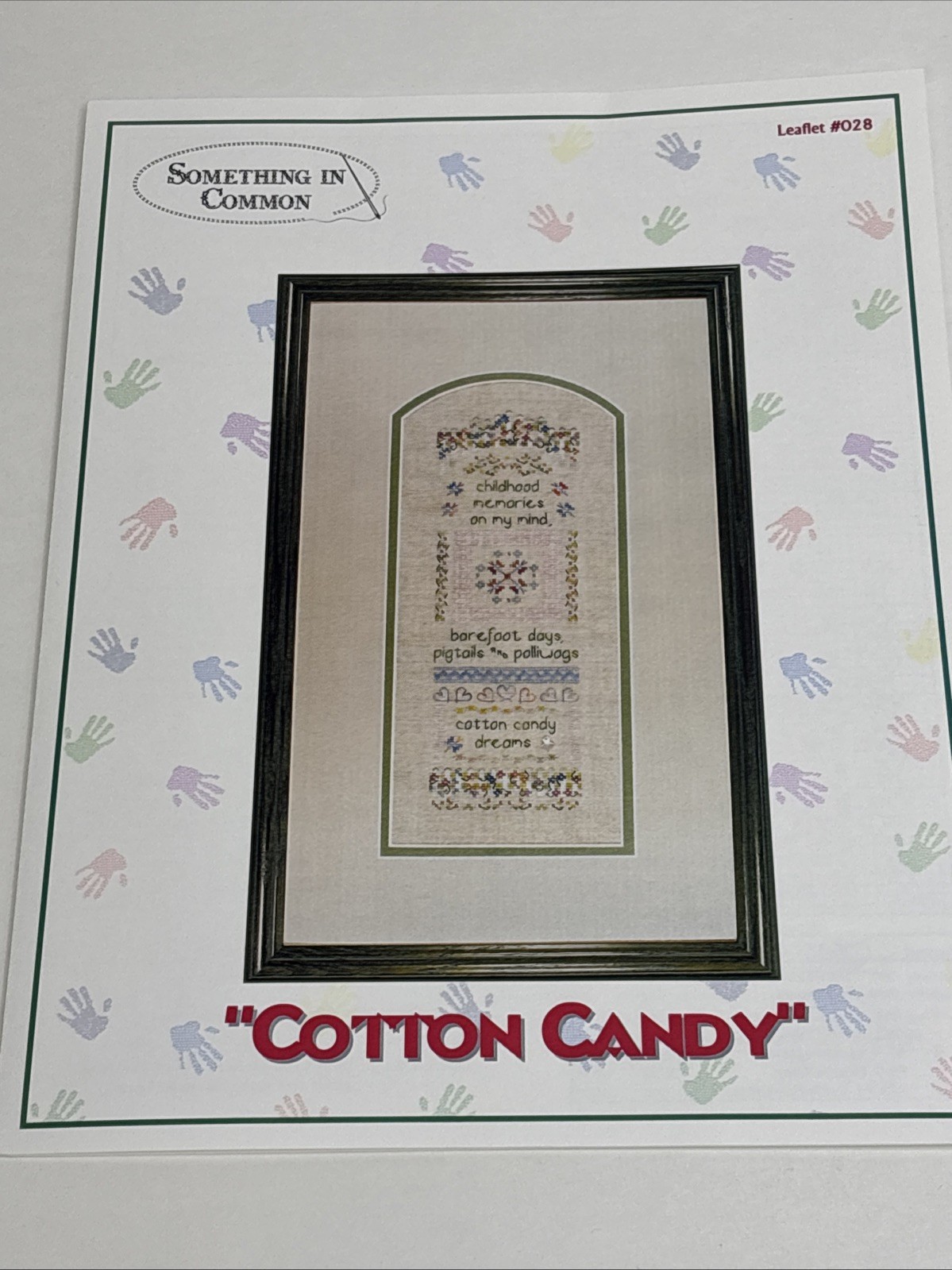 Cotton Candy Cross Stitch Pattern by Something in Common