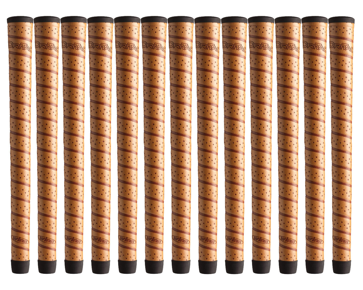 SET of 13 - Winn OVERSIZE  Dri-Tac Wrap Grips COPPER 7DTWR-CP