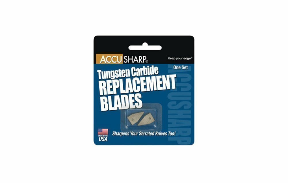 AccuSharp Replacement Sharpening Blades, Tungsten Carbide, Reversible #003