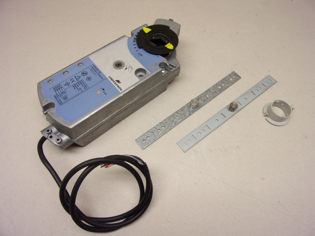 Landis-Staefa GCA161.1E damper actuator, 24VAC 9VA, 90° IP54, 0...10 V, 16 Nm