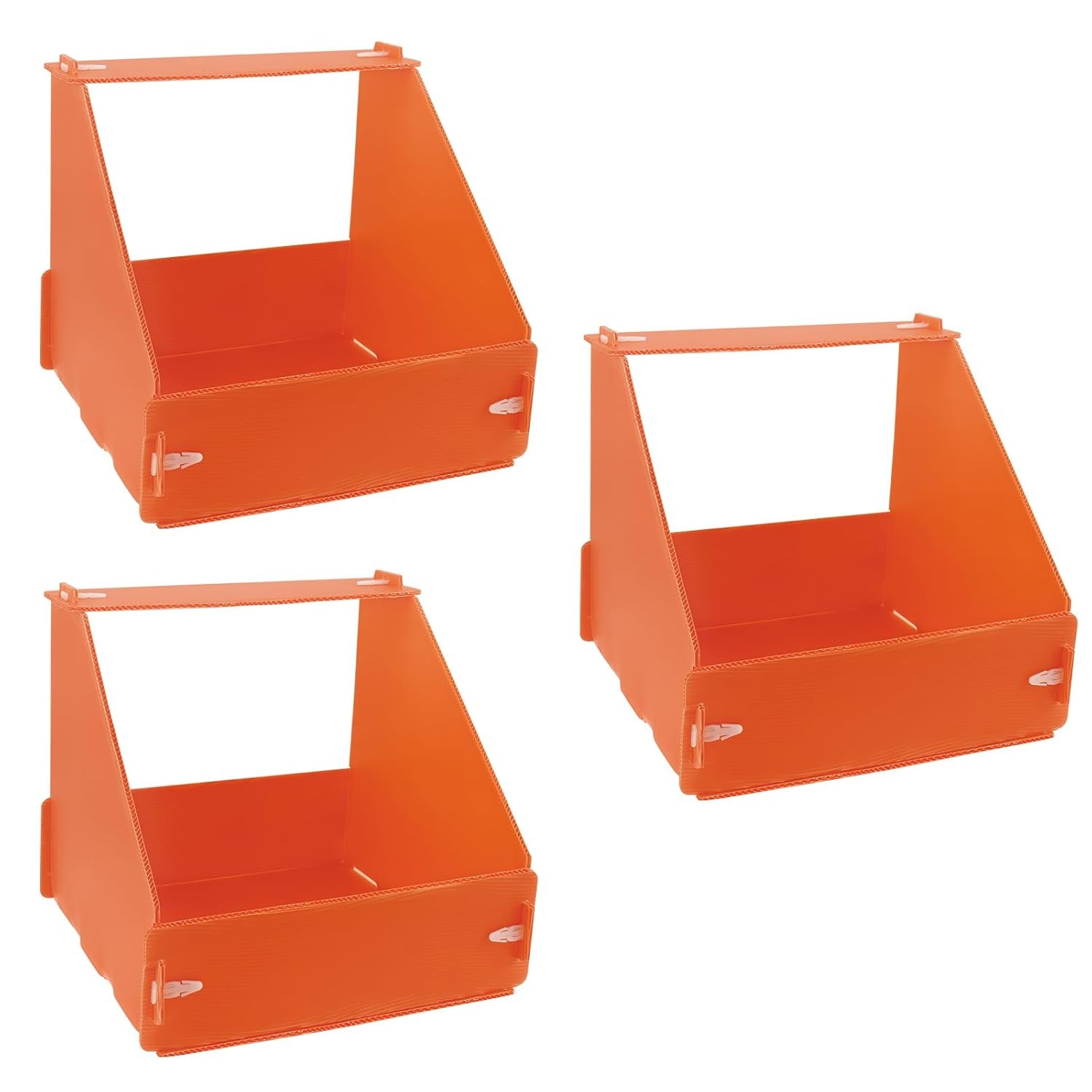 Durable 3 Pack Chicken Nesting Boxes for Hens Ducks and Poultry Laying Egg Box