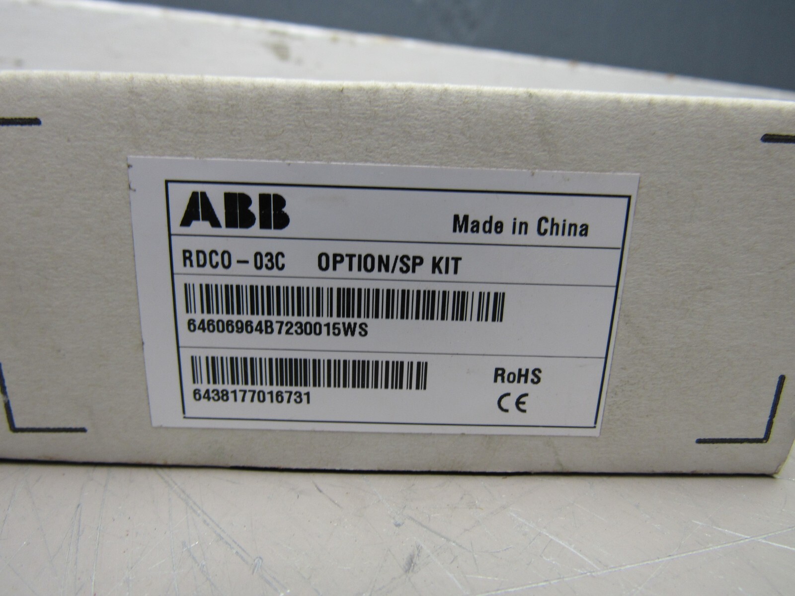 ABB RDCO-03C FIBER OPTIC ADAPTER MODULE NEW IN THE BOX !! MAKE OFFER !!