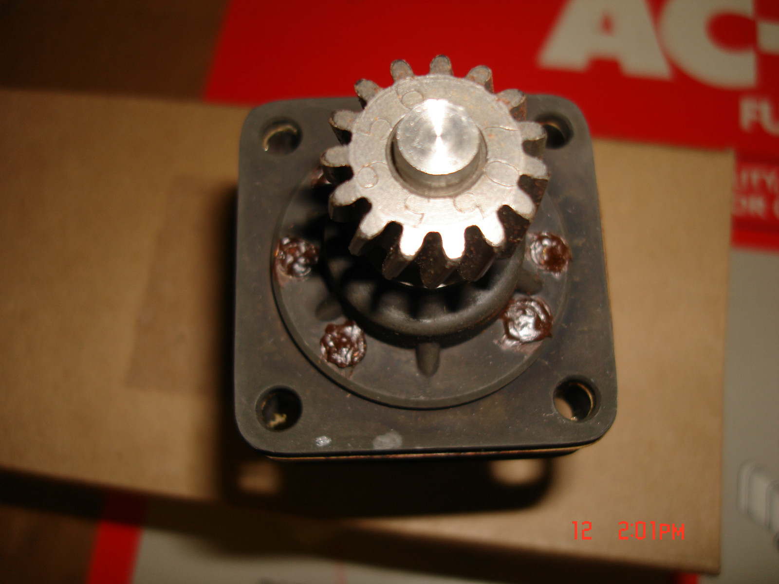 veeder root hour meter gear drive p/n 7027382