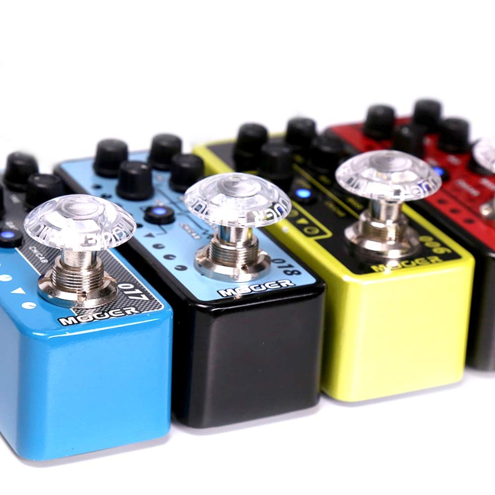 Clear Footswitch Topper for Guitar Effects Pedals | Pedalboard Accessories