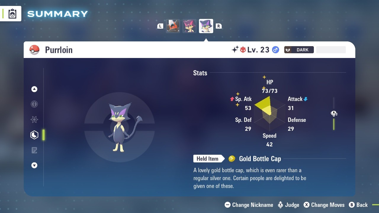 Pokémon Legends: Z-A Shiny Purrloin 6iv ✨Max EV✨ ALPHA