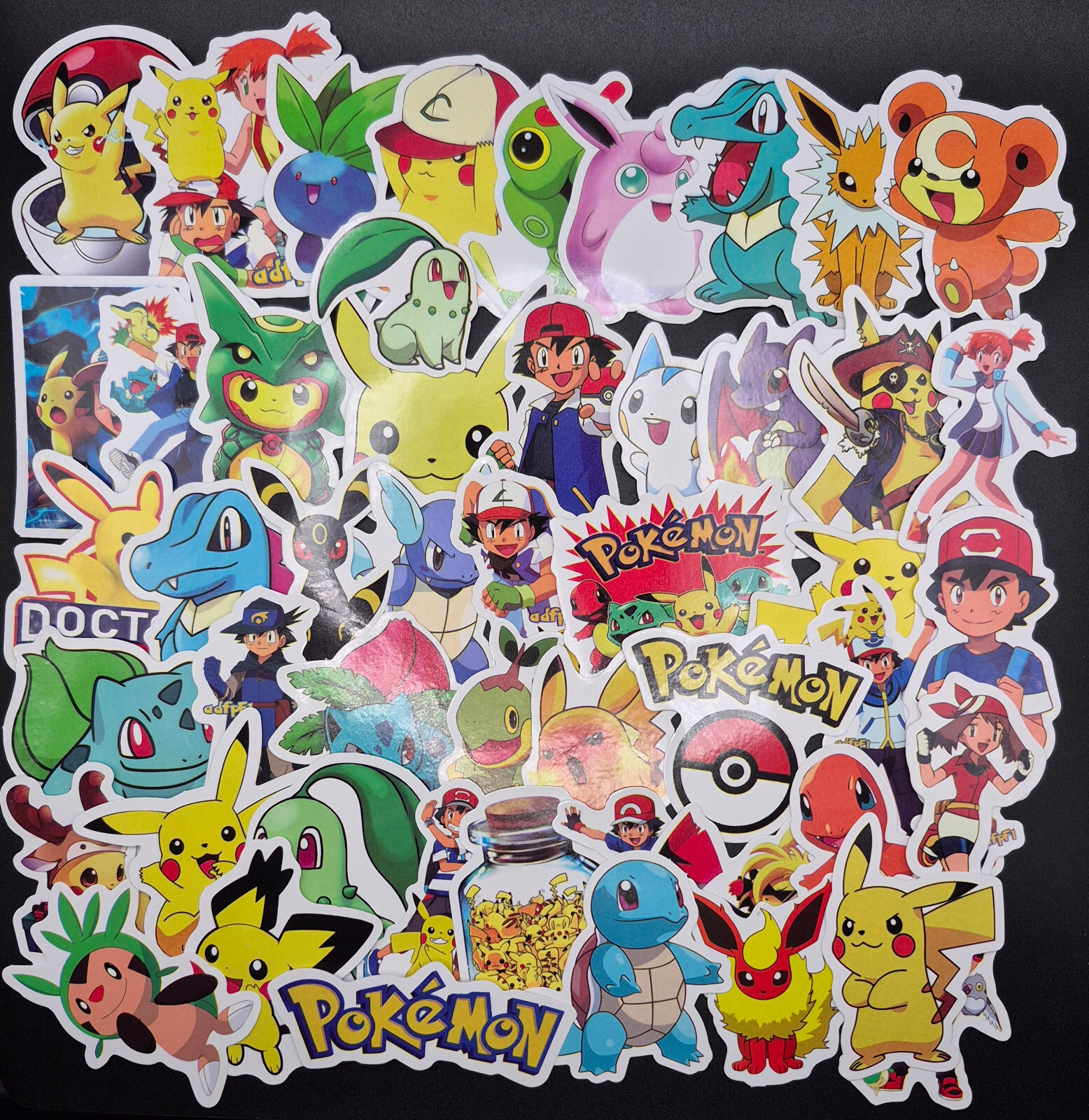 Pokemon Stickers 25 Pack Random Assortment Sticker Decal - US Seller