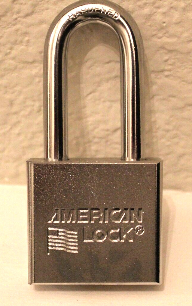 American Lock - Solid Steel Padlock A5261KA - 2" Shackle - New in Box