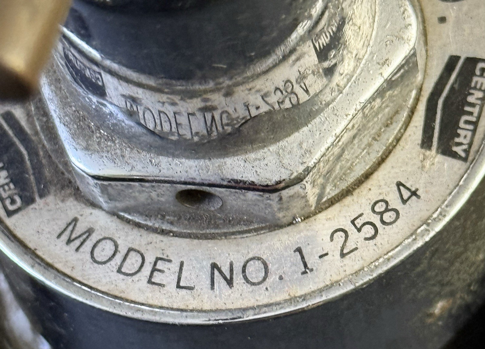 Harris Listed Compressed Gas Regulator 1-2584 Vl03