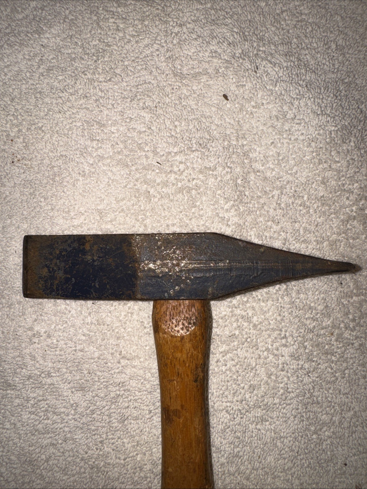 BLACKSMITH DOUBLE ANGLE PEEN (PEIN) HAMMER - Solid & Quality - FREE SHIPPING