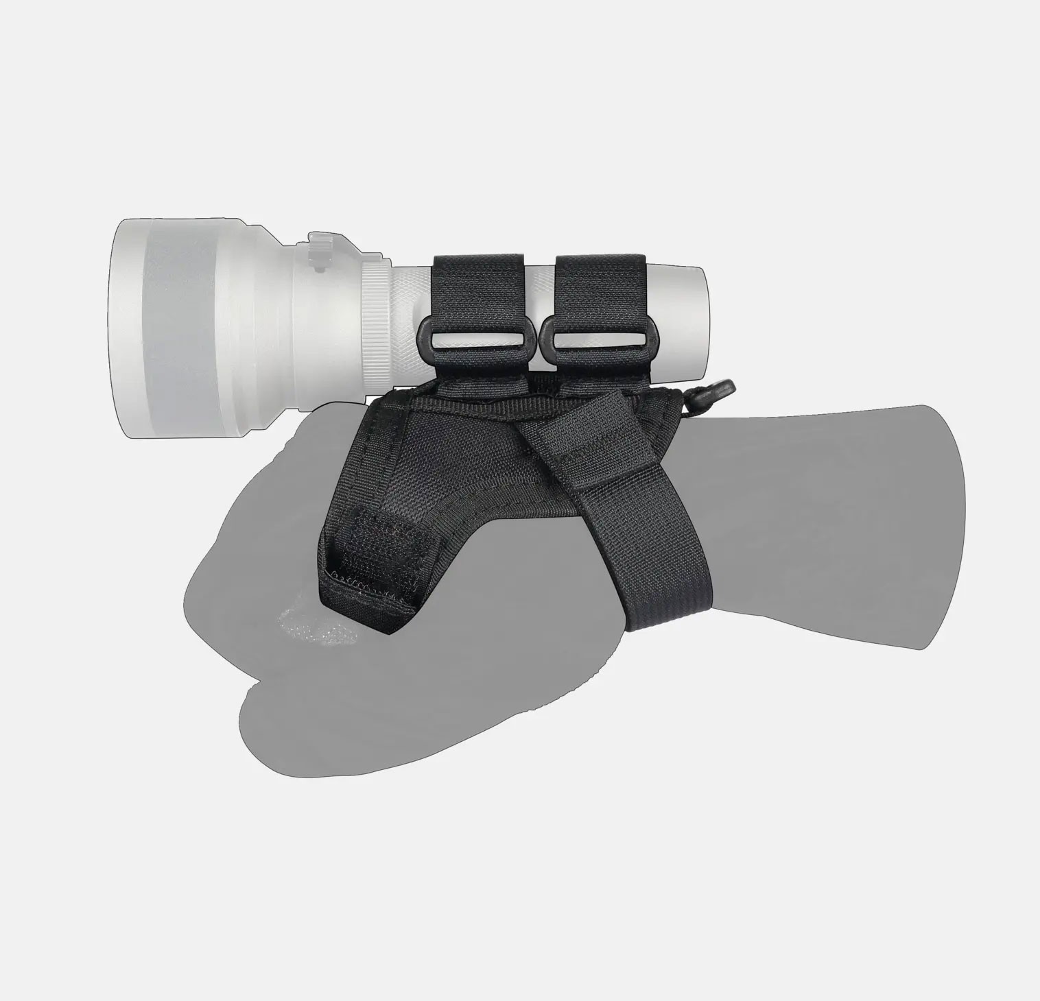 Mares Soft Goodman Handle Adjustable Hand Mount for Scuba Dive Light Torch Tech
