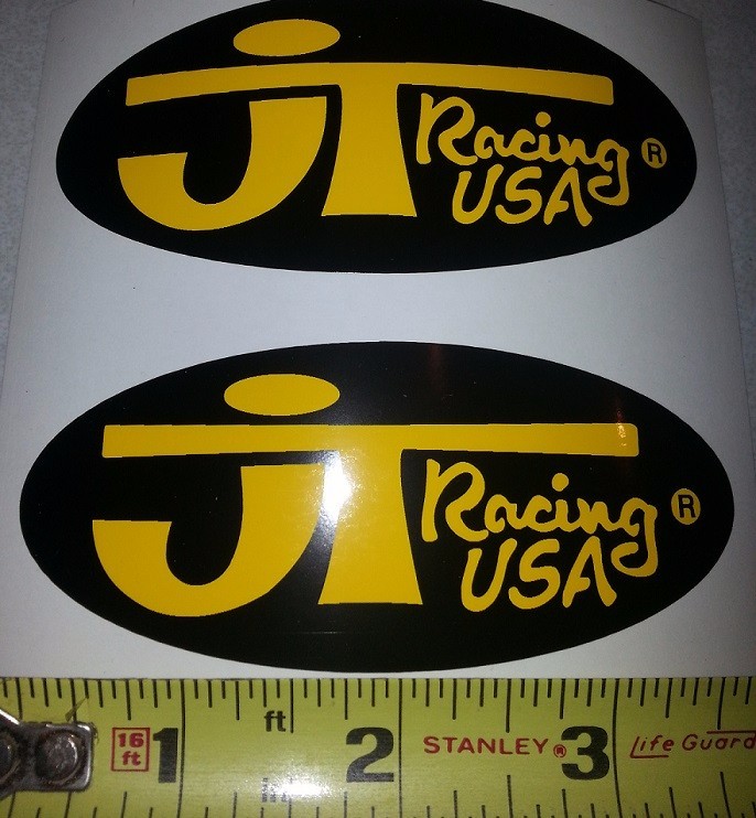 2! VINTAGE MOTOCROSS JT Yamaha sticker decal Works Bike OW YZ400 125 250 465 490
