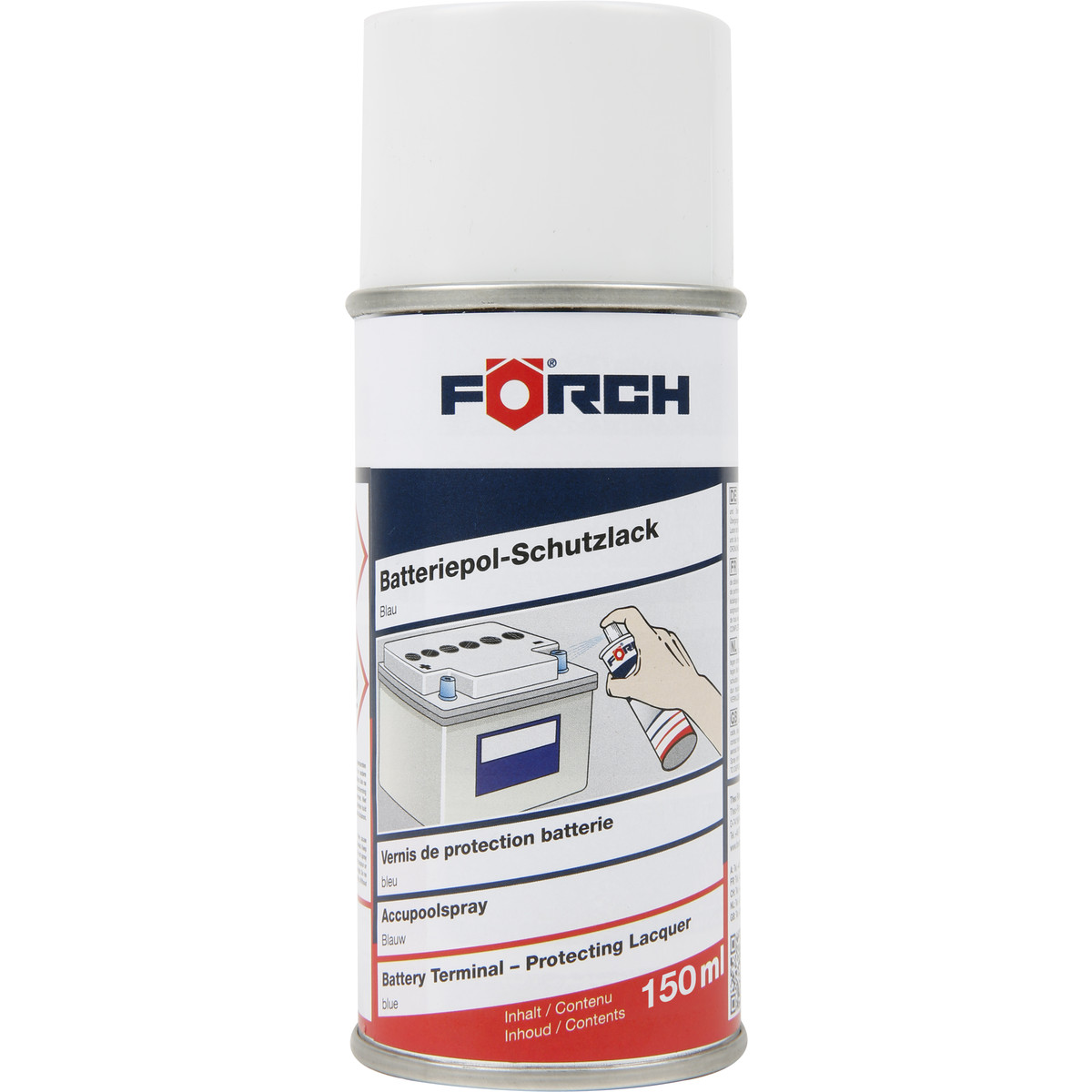 Battery Pole Protective Paint Blue Pole Grease Protects Preserved 150ml Förch 67100874