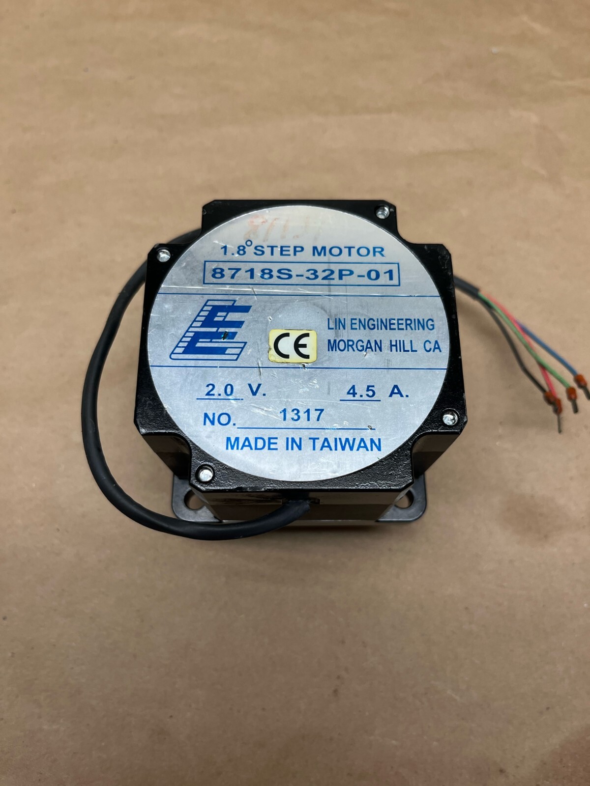 Lin Engineering 8718S-32P-01 Step Motor 2V 4.5A
