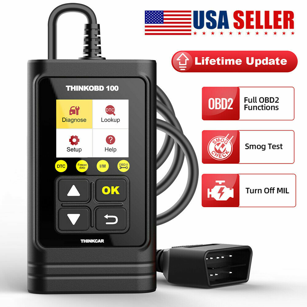 2025 ThinkOBD 100 OBD2 Scanner Car Engine Fault Code Reader Diagnostic Scan Tool