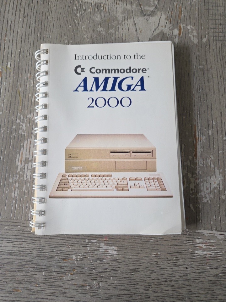 Commodore-Amiga Vintage Amiga ROM Kernel & Hardware Reference Manual Lot Rare