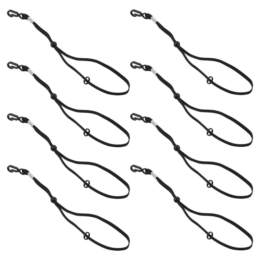 Reusable Polyester Glove Wrist Leash 8Pcs Anti Lost Straps for Skiing