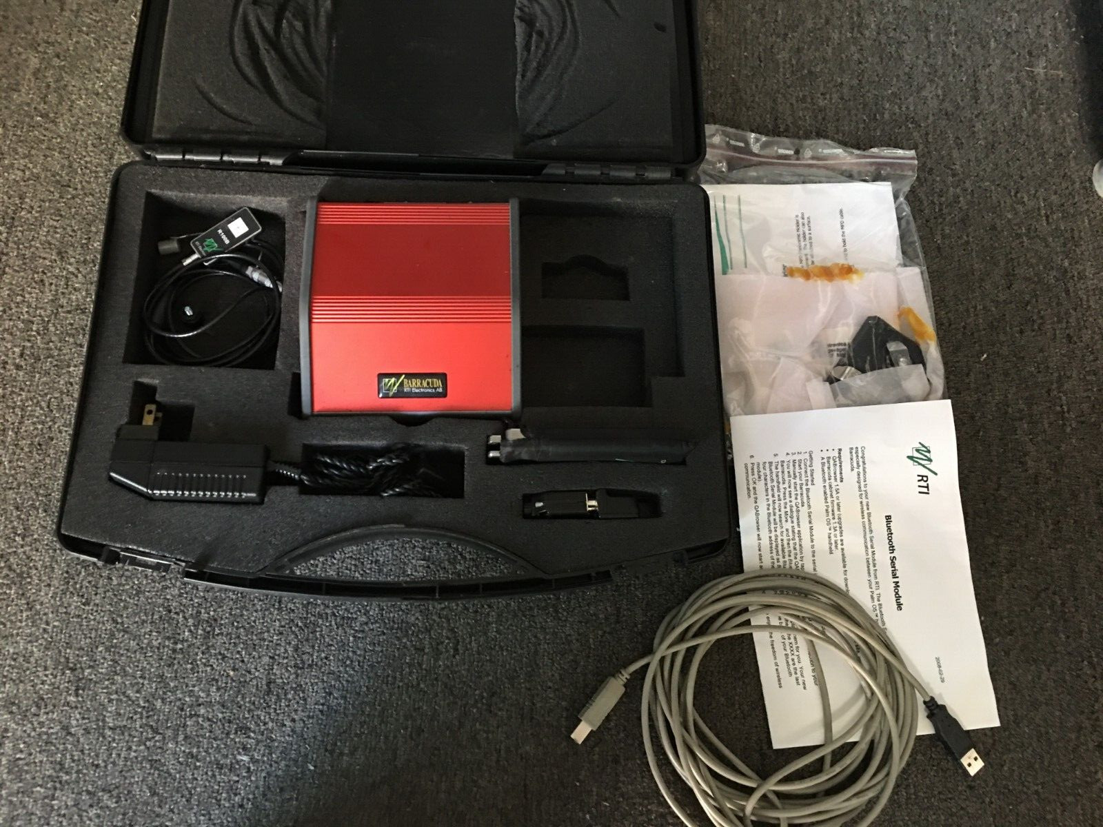 Rti Electronics AB Barracuda X-Ray Multimeter with accessories shown
