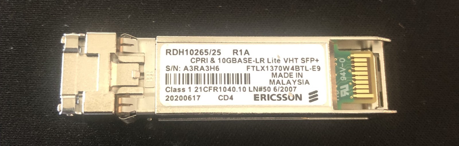 ERICSSON RDH 102 65/25 SFP Fiber Optical Transceiver