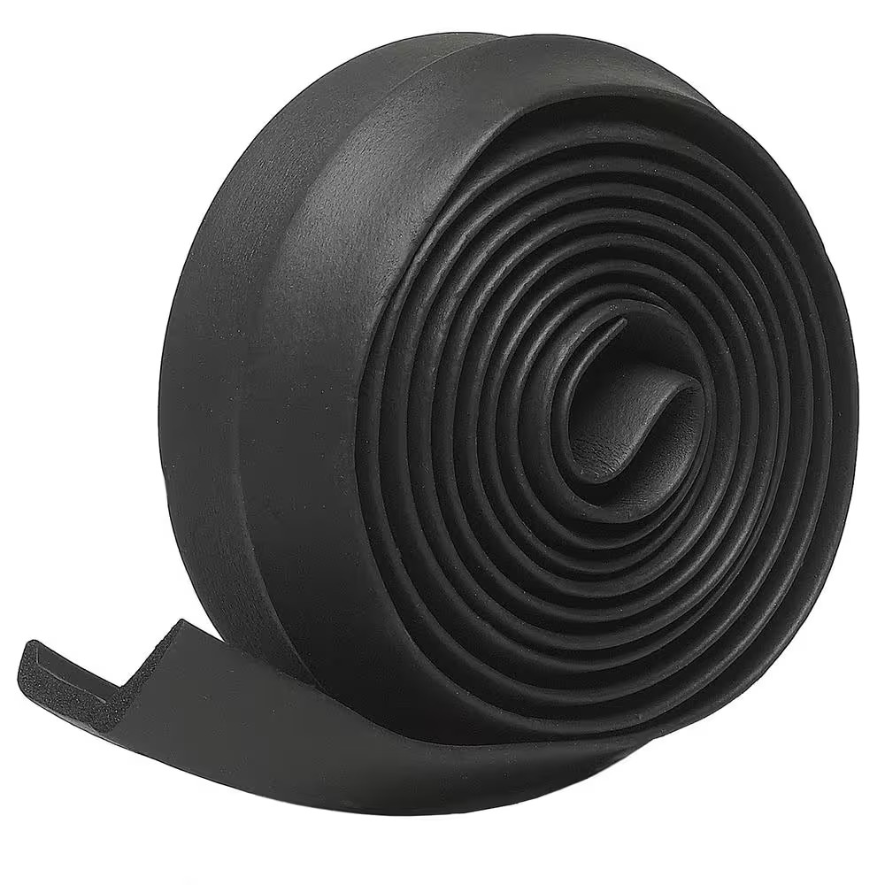 9 Ft Garage Door Bottom Seal 2-1/4" Rubber Weather Strip Replacement Kit