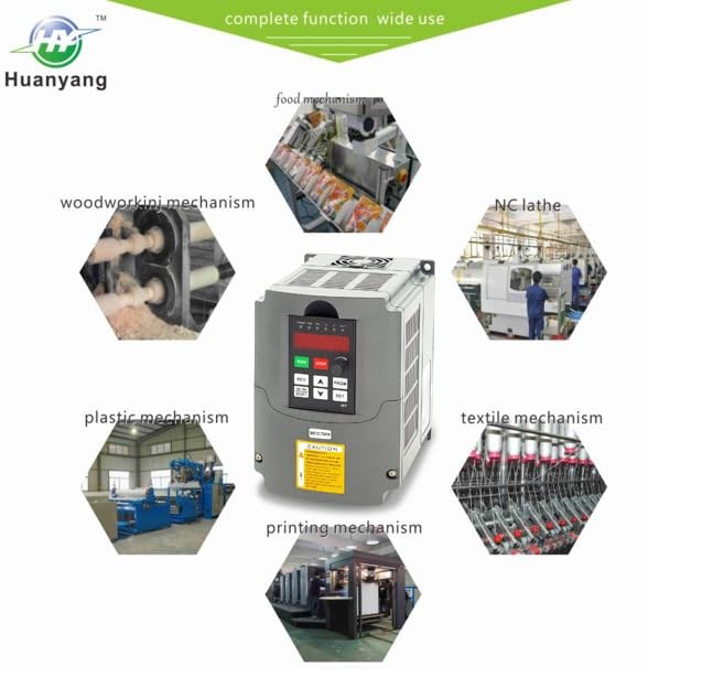 Vfd Convertervariable Frequency Drivesingle Phase 110v Input for Power เนยเ...
