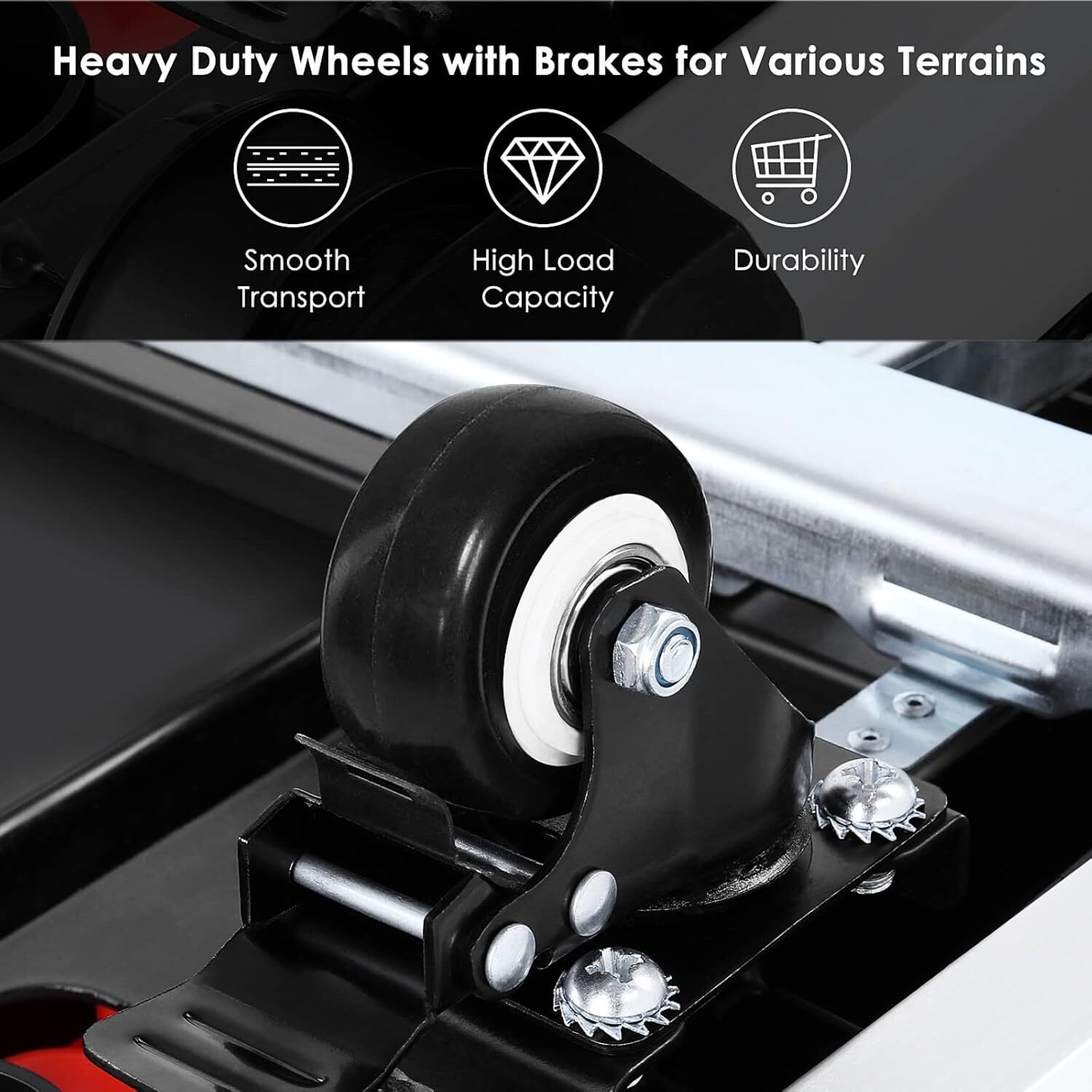 Multifunctional Folding Work Table,7 in 1 Work Benches for Garage Car Creeper