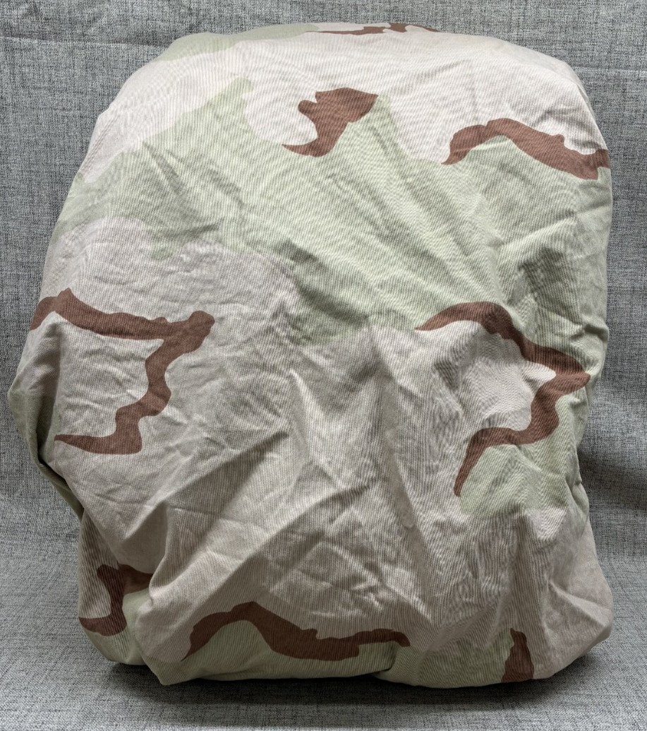 USGI Field Pack Rucksack Cover 3 Color DCU Desert Camo Spare Tire Cover NO PACK
