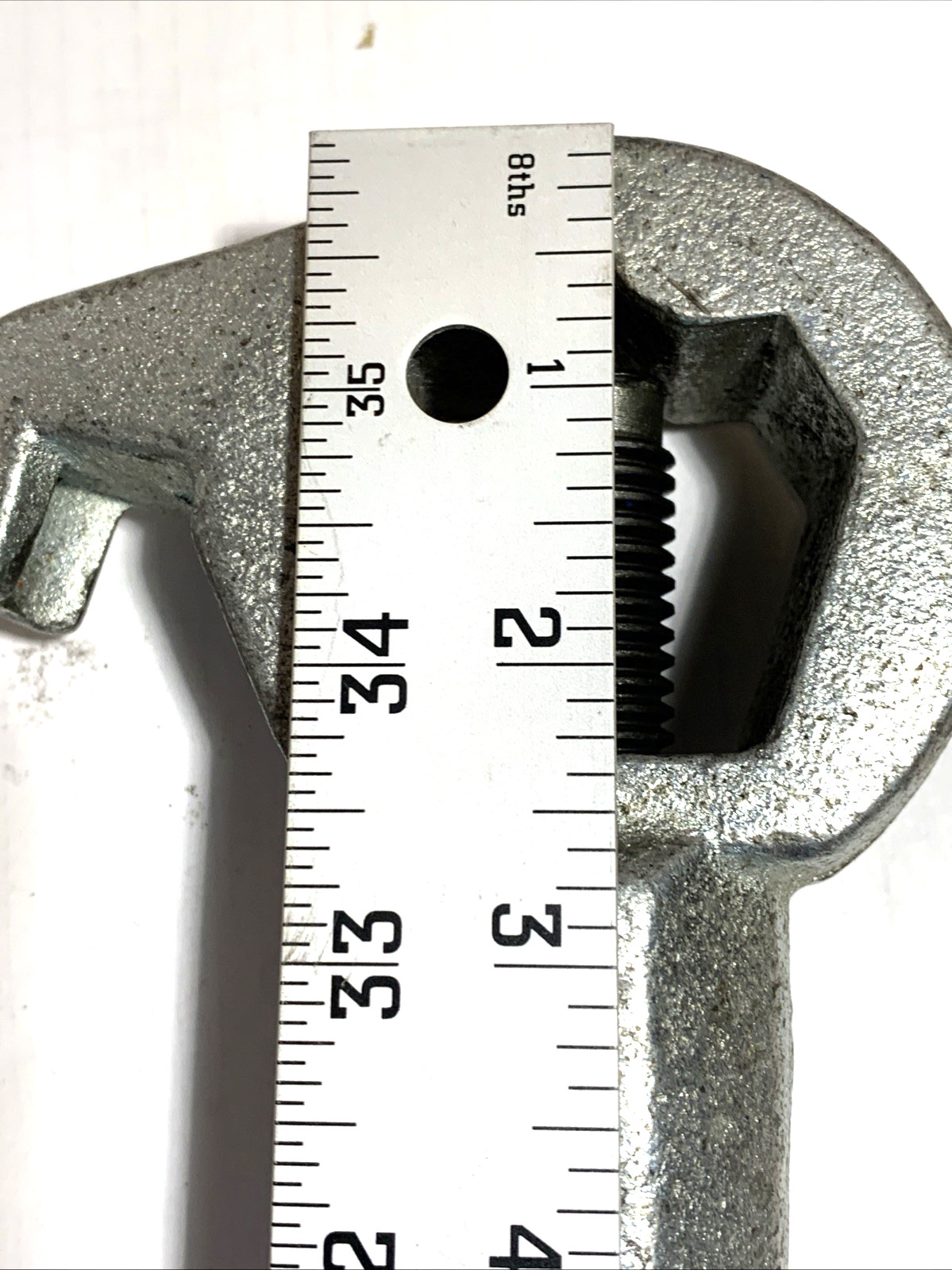 18” Adjustable Moon American Hydrant Wrench Spanner Hook Pentagon & Square Nuts