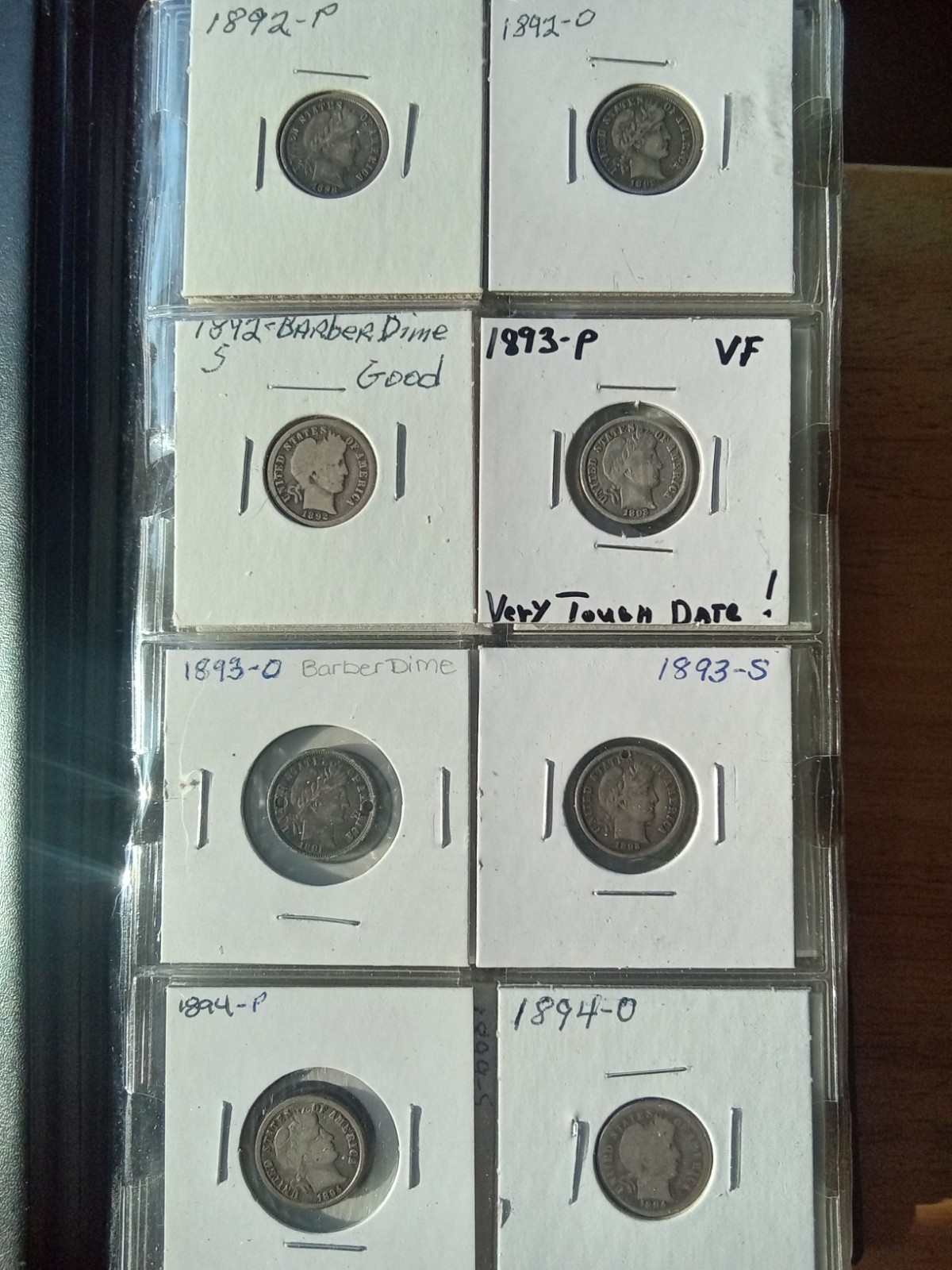 Barber Dime Lot Of 72 Coins See Description + Photos. Buy Now $3599.00 Free...