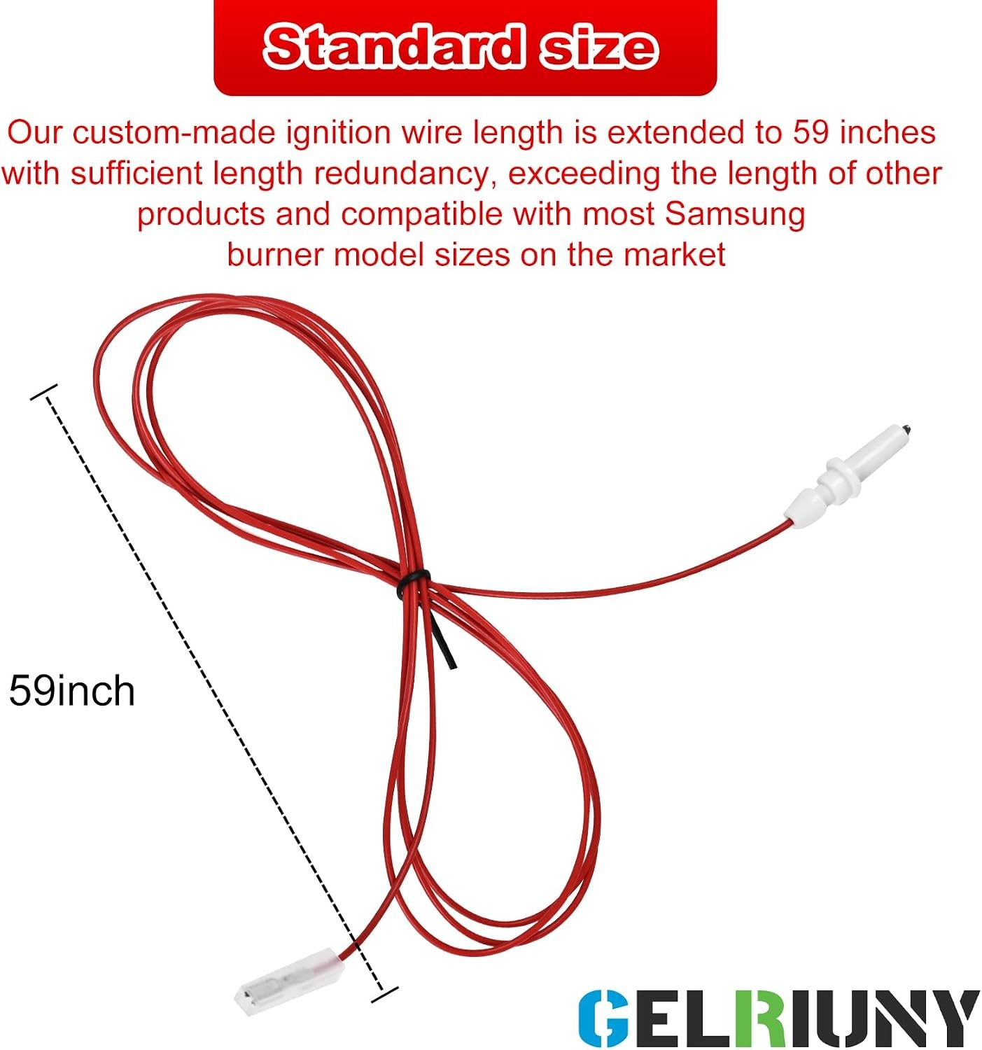 2026 Upgrade DG94-00540A Compatible with Samsung Range Surface Burner Igniter El