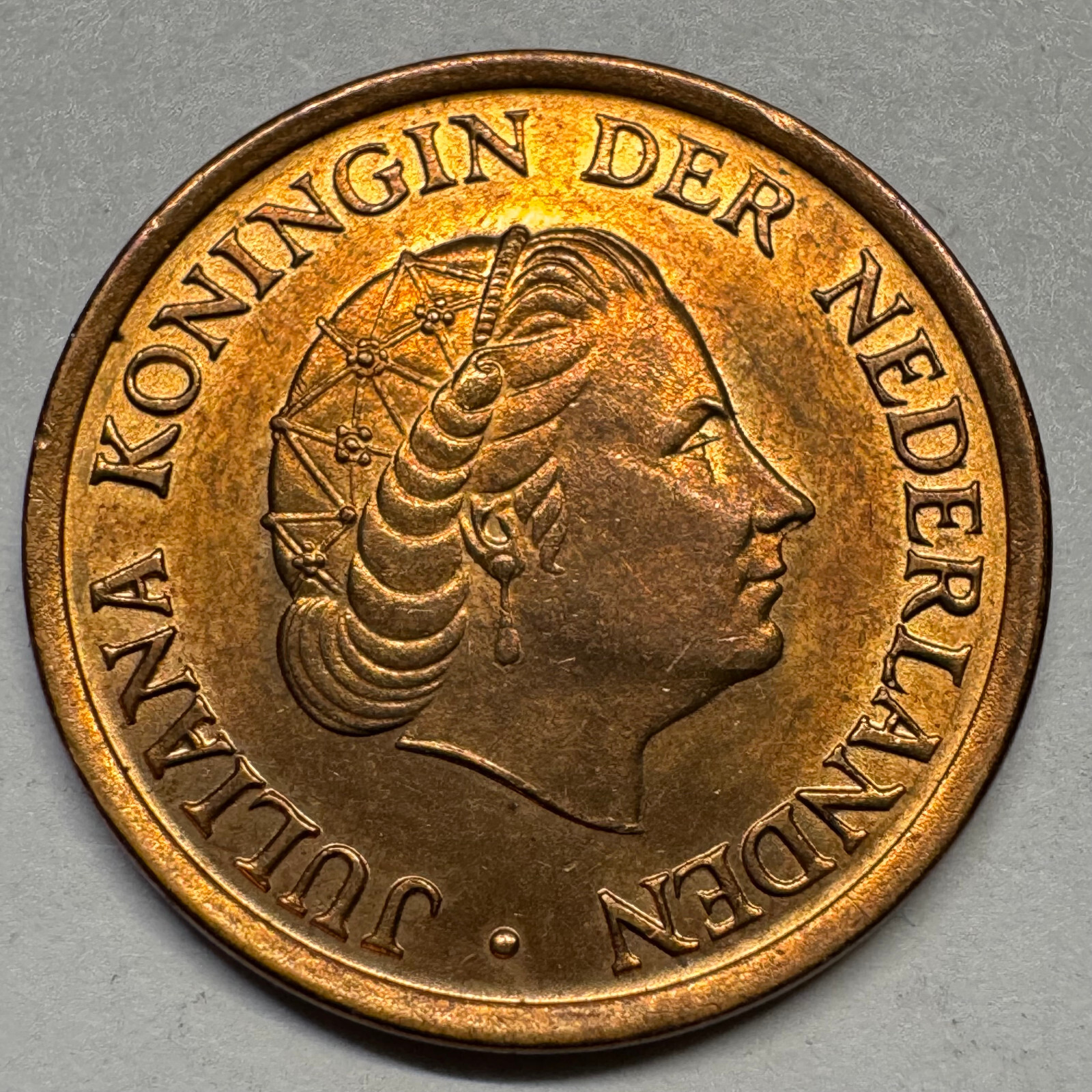 1970 Netherlands 5 Cents - Beautiful Coin - #A-082-B