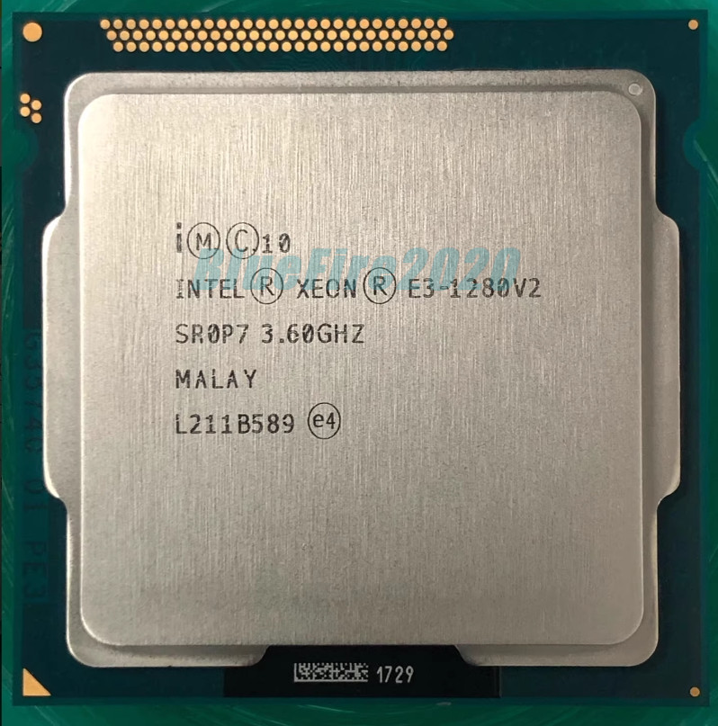 Intel Xeon E3-1280 V2 LGA-1155 CPU Processor 1280V2 SR0P7 3.60GHz Quad-Core 69W