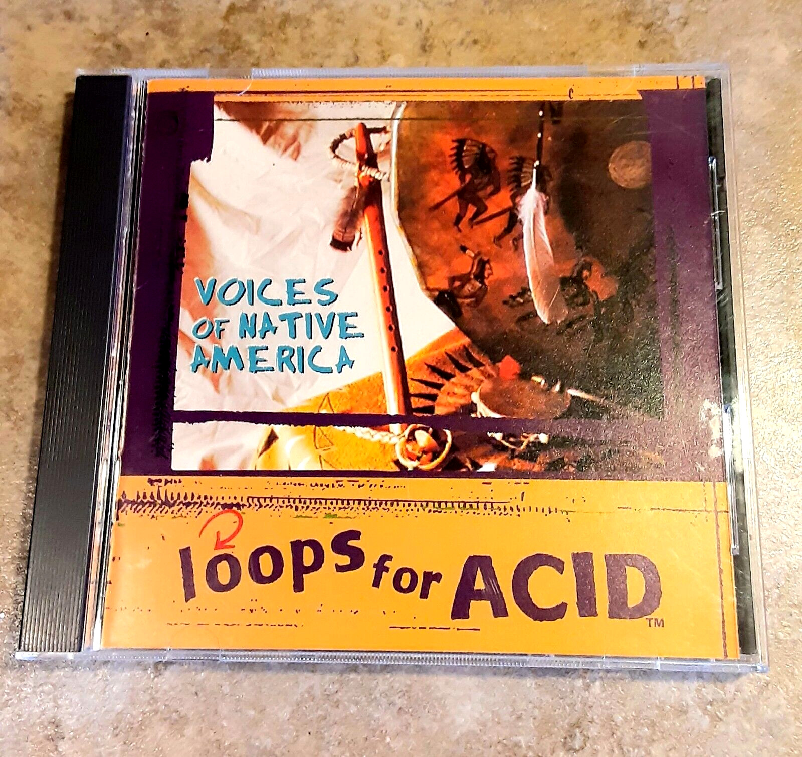 LOOPS FOR ACID ~ Voices Of Native America • CD-ROM (1998 - SONIC FOUNDRY)