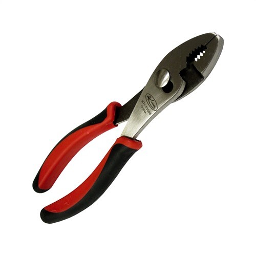 8IN PLIERS SLIP JOINT, RED HANDLES KTI53008 Brand New!
