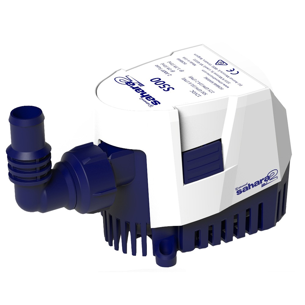 Attwood Sahara MK2 S500 Bilge Pump 500 GPH - 12V - Automatic ATTWOOD MARINE 5505