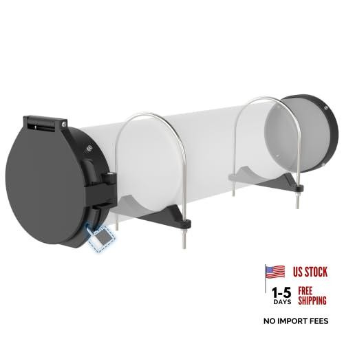 6" Conduit Carrier Kit with Key Lock for 6" PVC Pipe Cargo Racks | Heavy-Duty