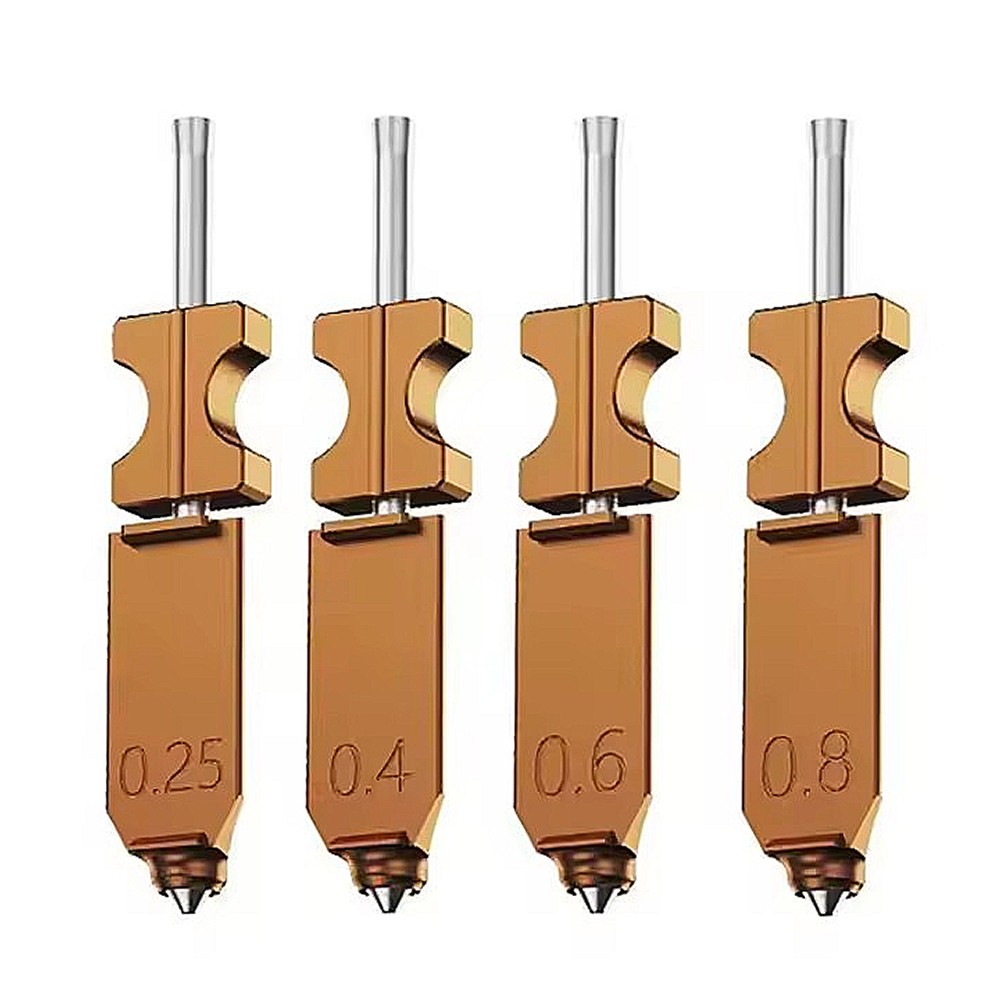 0.25/0.4/0.6/0.8MM Quick Detachable Nozzle For Flashforge AD5X 3D Hotend Nozzle