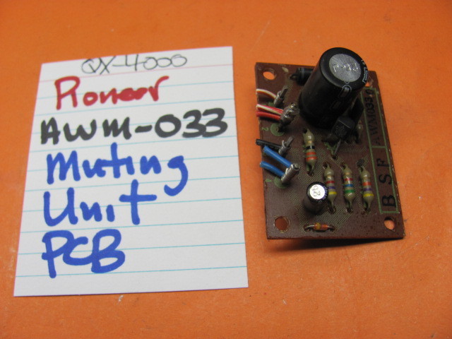 📈PIONEER AWM-033 MUTING UNIT PCB QX-4000 QUAD STEREO RECEIVER