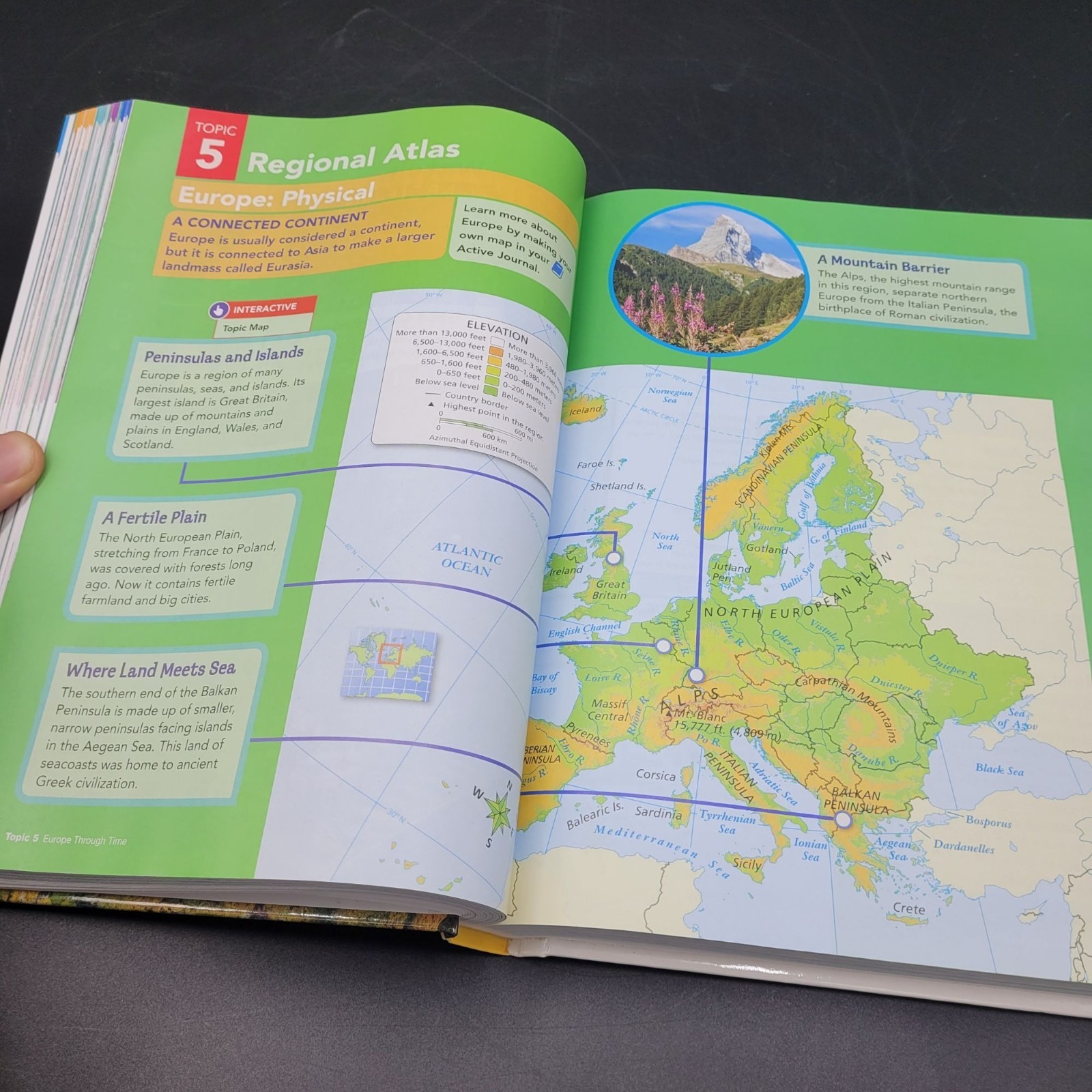 MY WORLD INTERACTIVE World Geography Middle School Textbook Multiple Available