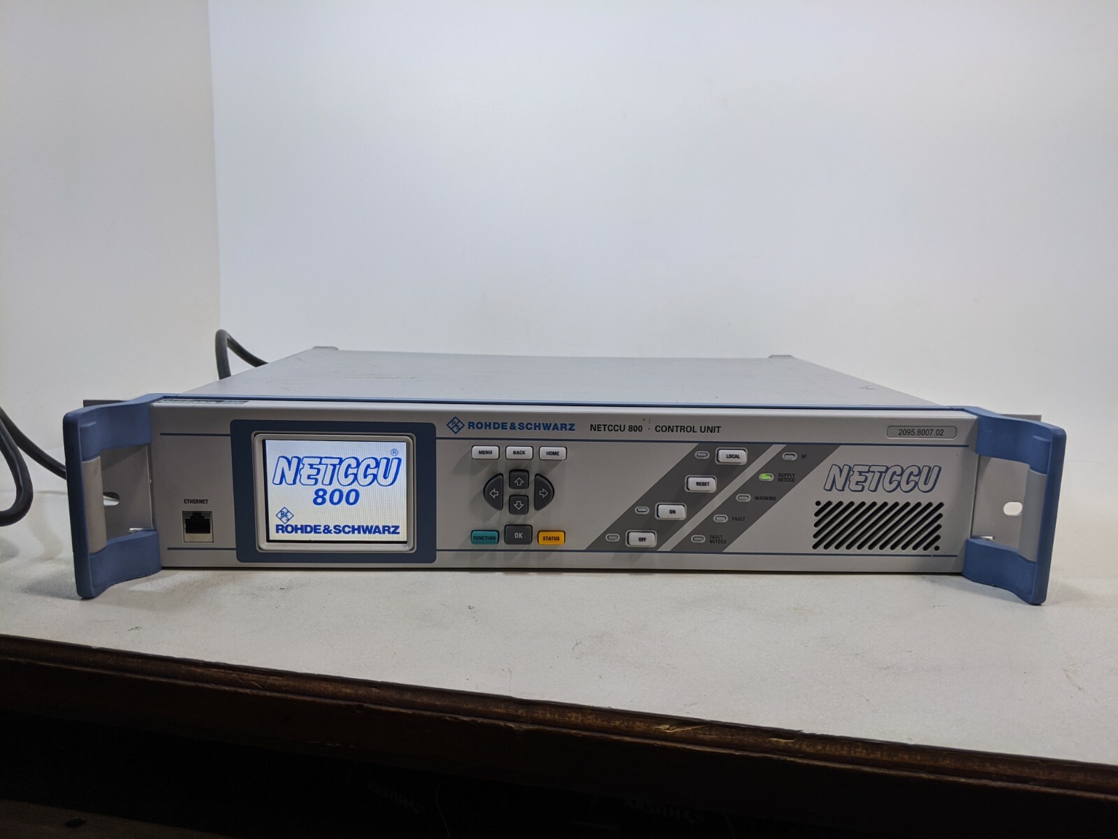 Rohde & Schwarz NETCCU 800 Control Unit 2095.8007.02 Broadcasting TV Transmitter
