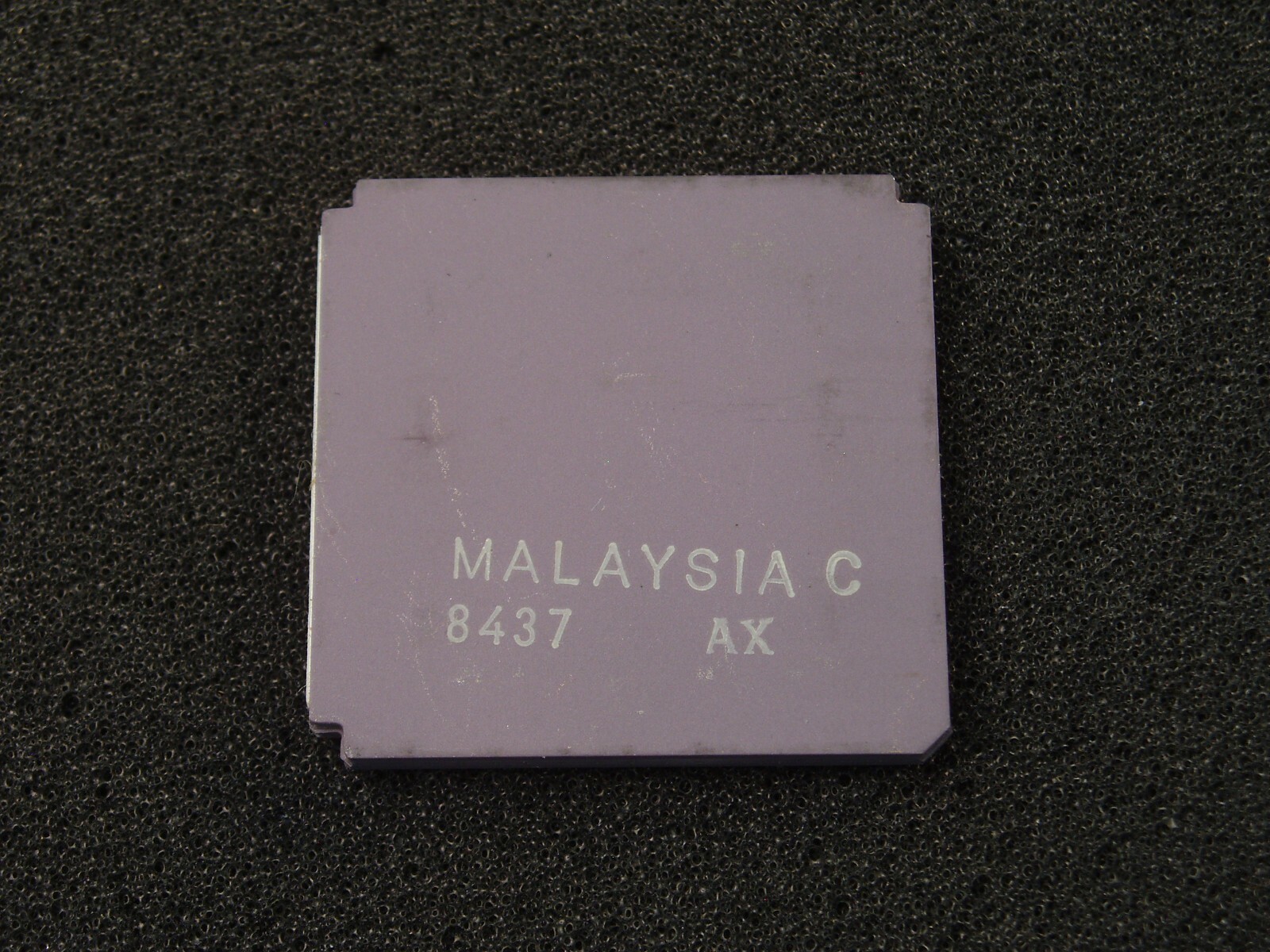 Vintage C80286-6 Intel Microprocessor CPU Gold Clean Working NOS Xlnt! 80286 286