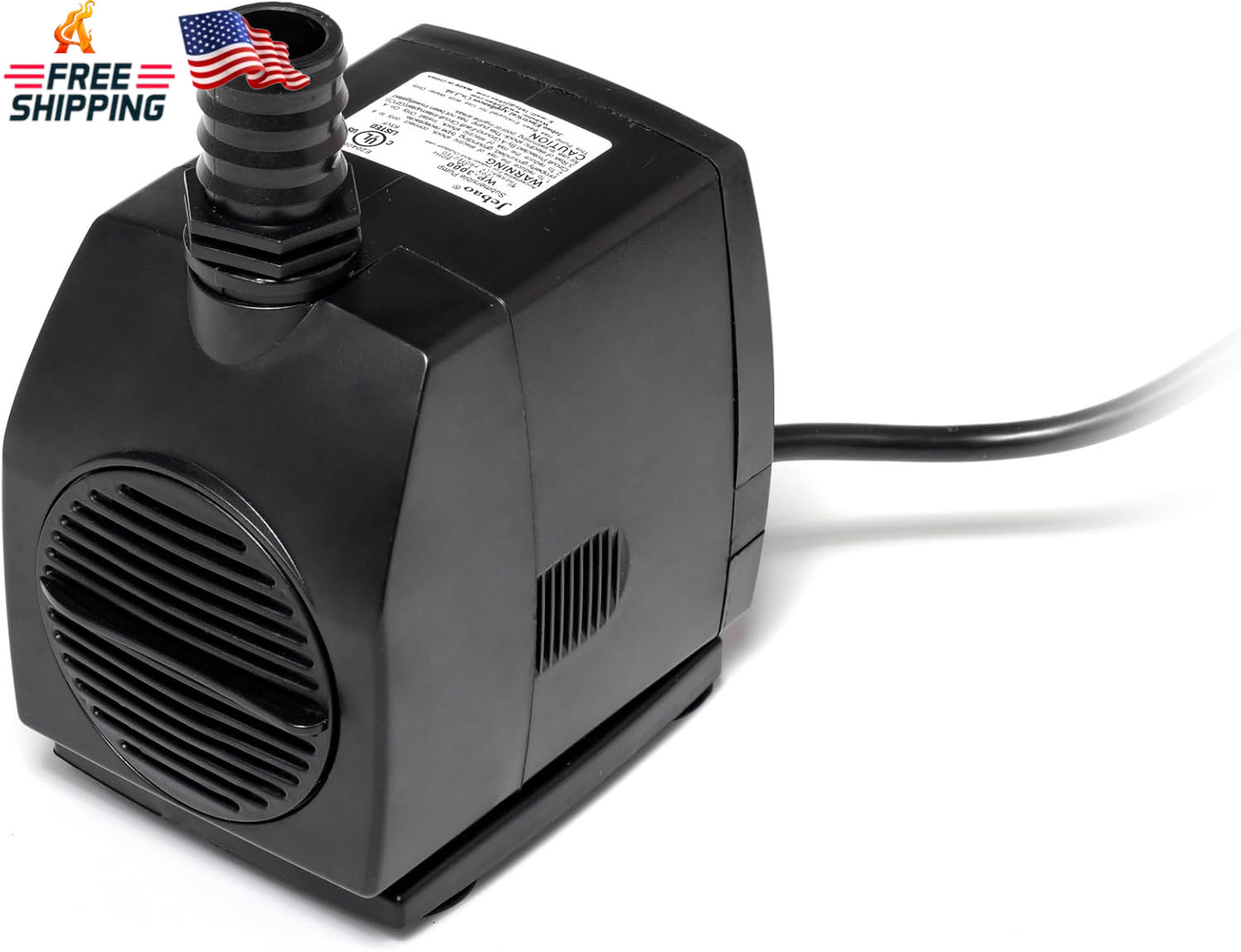 Jebao WP-3500 Submersible Fountain Pump, 1320Gph
