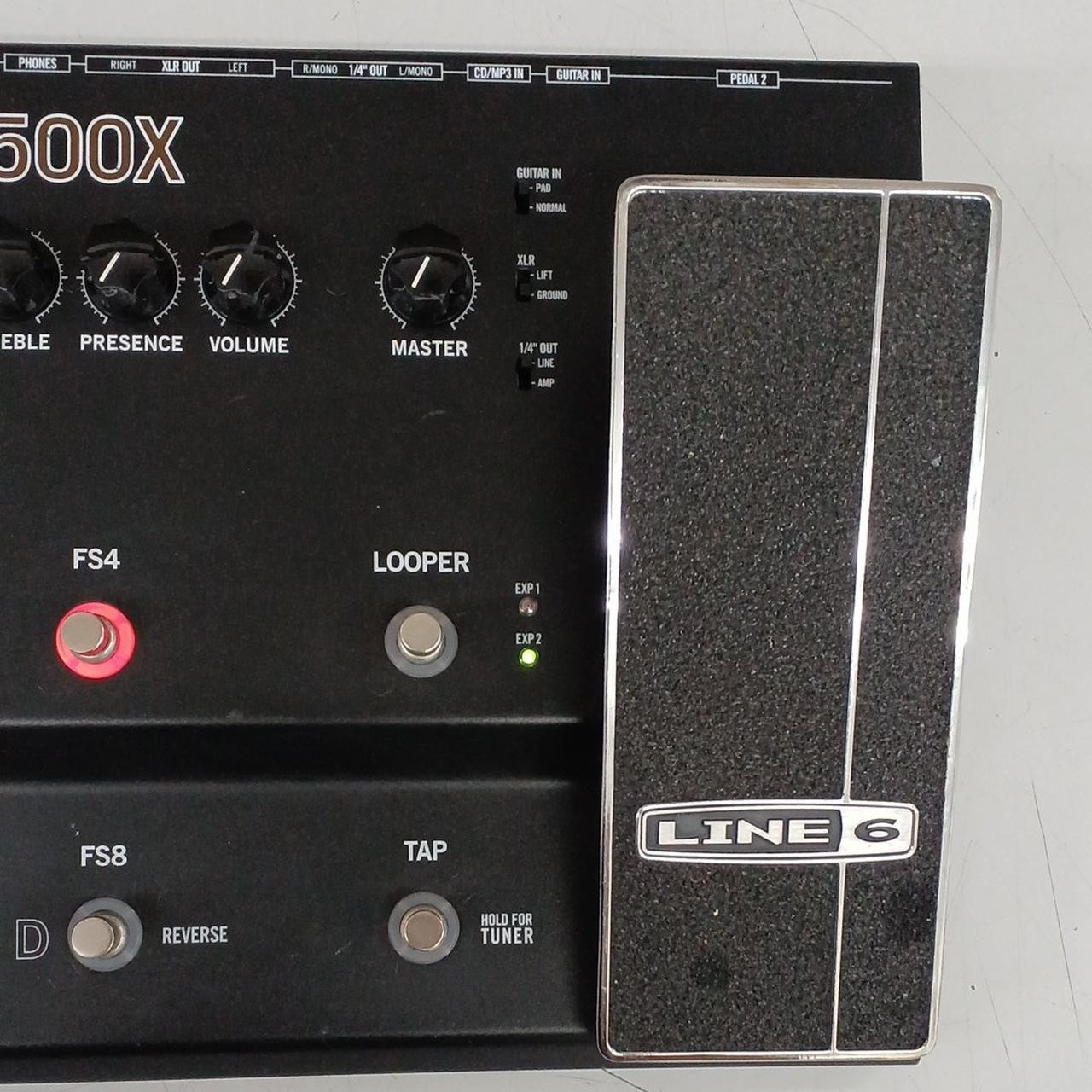 Line 6 POD HD500X Multi-Effects Guitar Processor Used
